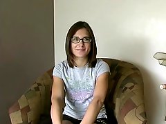 j15 young amateur with glasses masturbates amateur clip