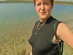 horny redhead mature german amateur clip