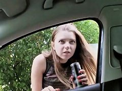 huge tits amateur teen gets a ride home and fucked in public amateur clip